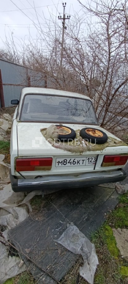 Автомобиль ВАЗ2107, год изготовления: 1997, VIN: XTA210700V1067267,г/н: М846КТ123