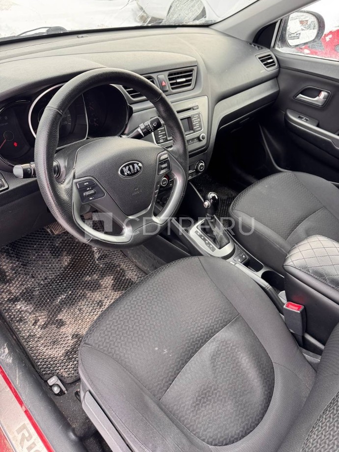 Легковой автомобиль, марка: KIA, модель: RIO, год изготовления: 2017, цвет: красный,...