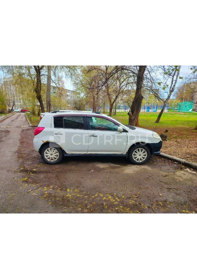 Джили МК-Кросс, 2013 г.в., цвет: белый, VIN: X9W215701D0009642, объект в залоге.