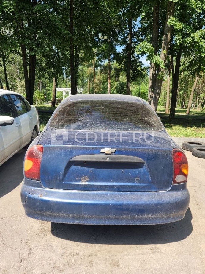 Легковой автомобиль, марка: Chevrolet Lanos, VIN: Y6DTF69YO80168566 2008 г., цвет: синий