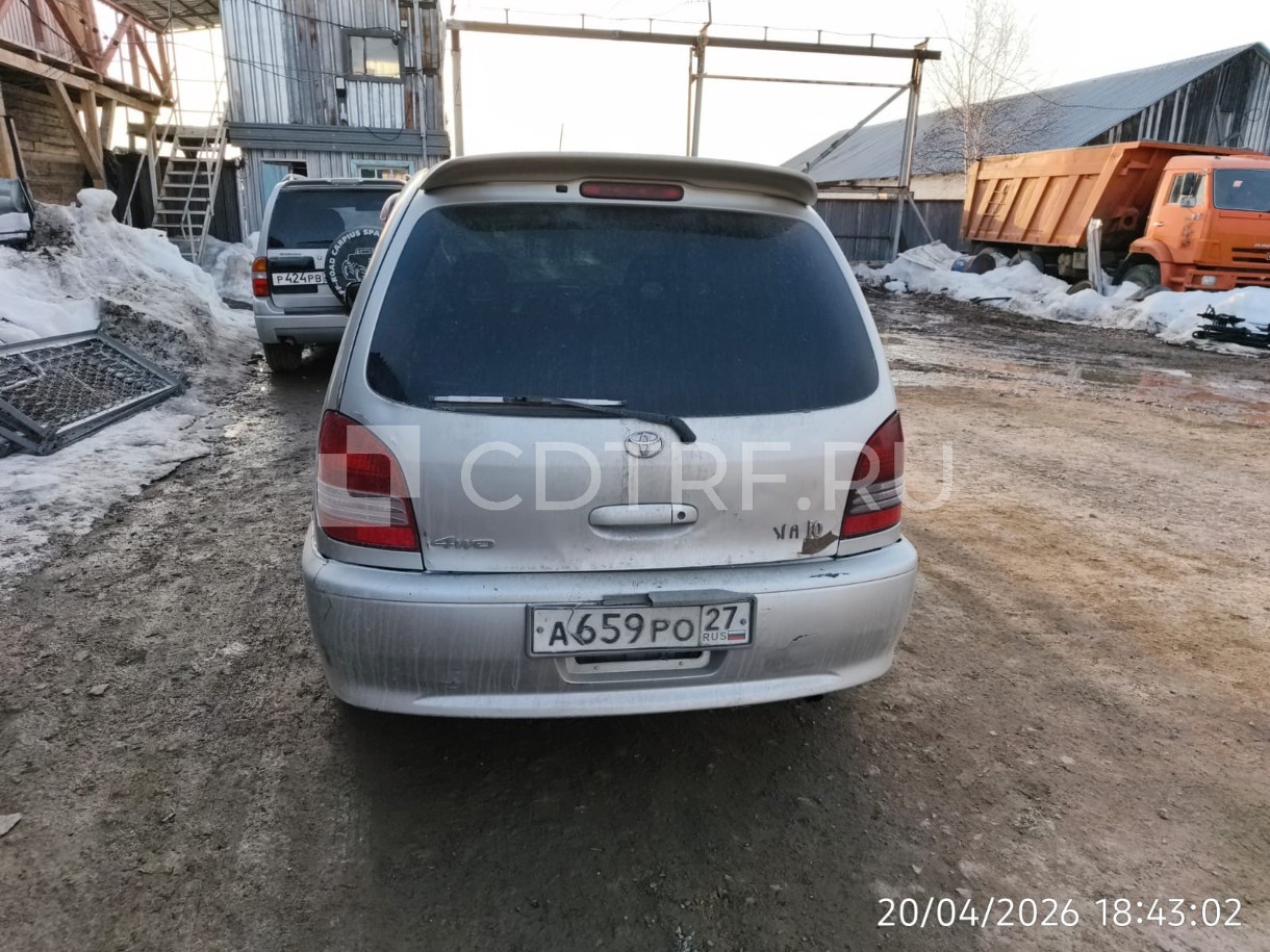 Колесное транспортное средство: марка, модель: TOYOTA COROLLA SPACIO