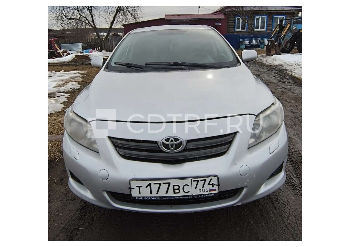 Транспортное средство TOYOTA COROLLA,VIN JTNBV58E202009466,2007г.в.,залог у ПАО «Банк ВТБ»
