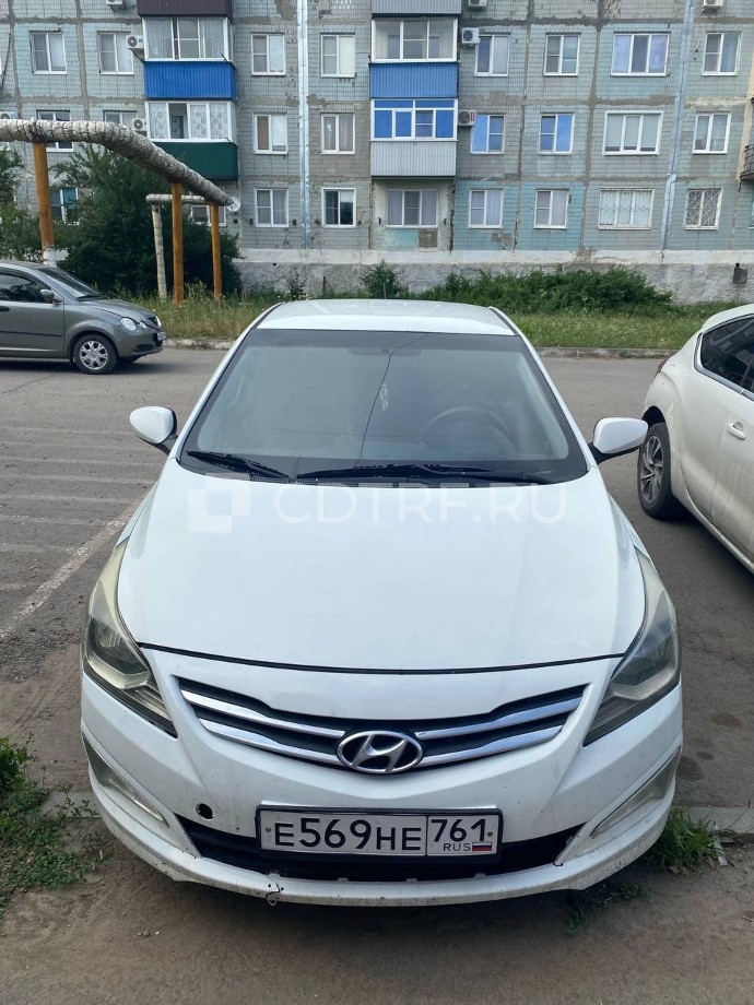 Легковой автомобиль, марки Hyundai SOLARIS, 2015 года выпуска, VIN: Z94CT41DBFR434737