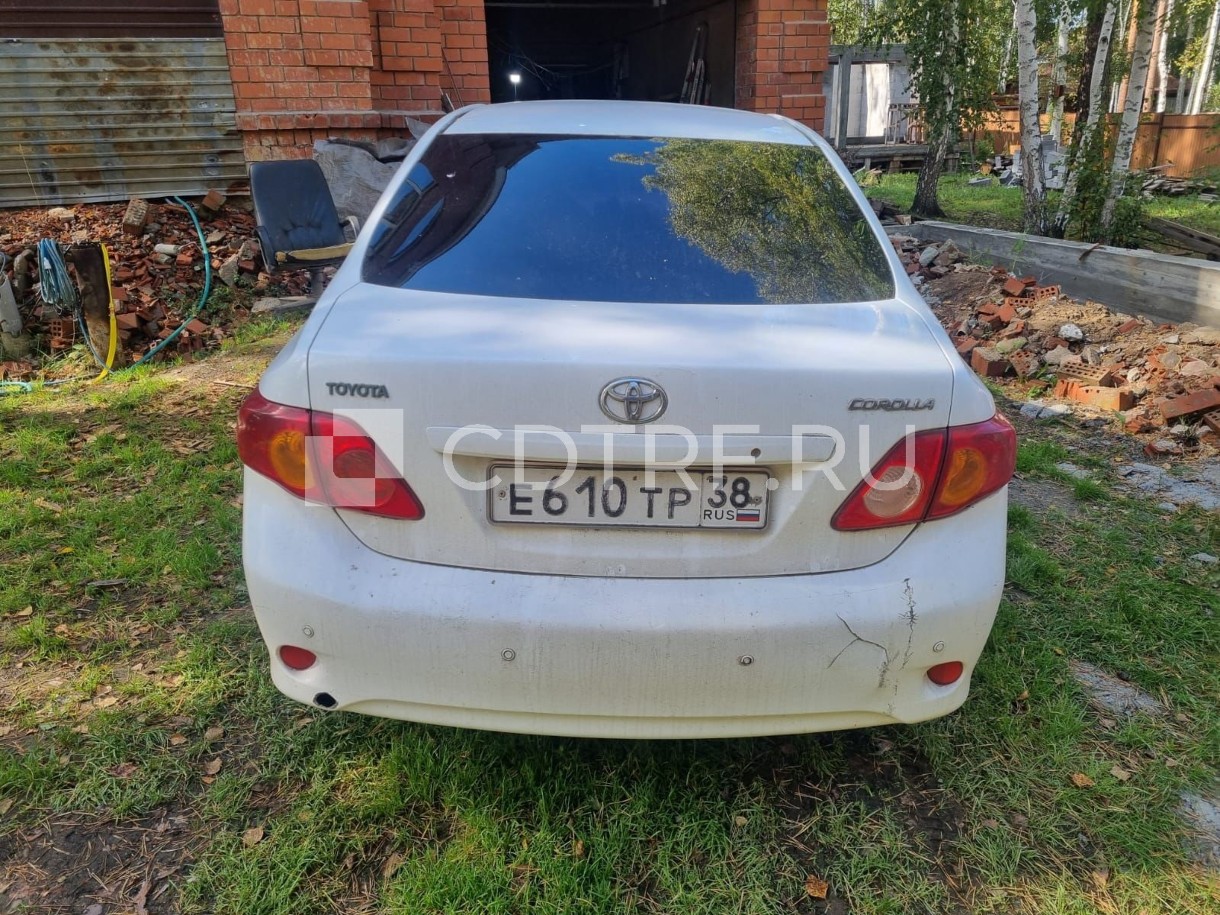 Легковой автомобиль, марка: TOYOTA COROLLA, год изготовления: 2008