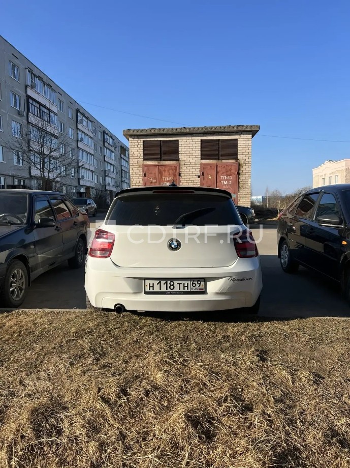 Модель автомобиля БМВ 116I; 2013 г.в. Казанцева Анастасия Игоревна