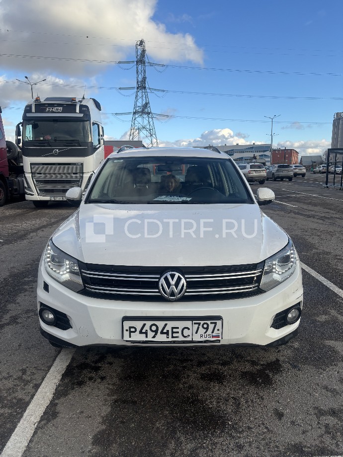 Транспортное средство VOLKSWAGEN TIGUAN 2013 г.в., цвет: белый