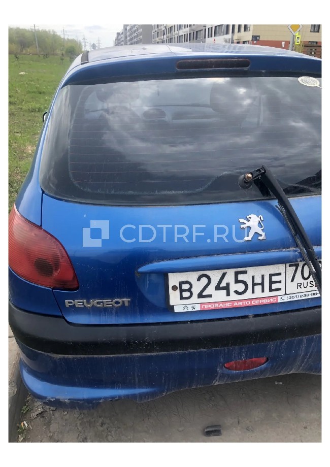 Транспортное средство, модель ПЕЖО 206, г.в. 2004, VIN VF32AKFWR44299117
