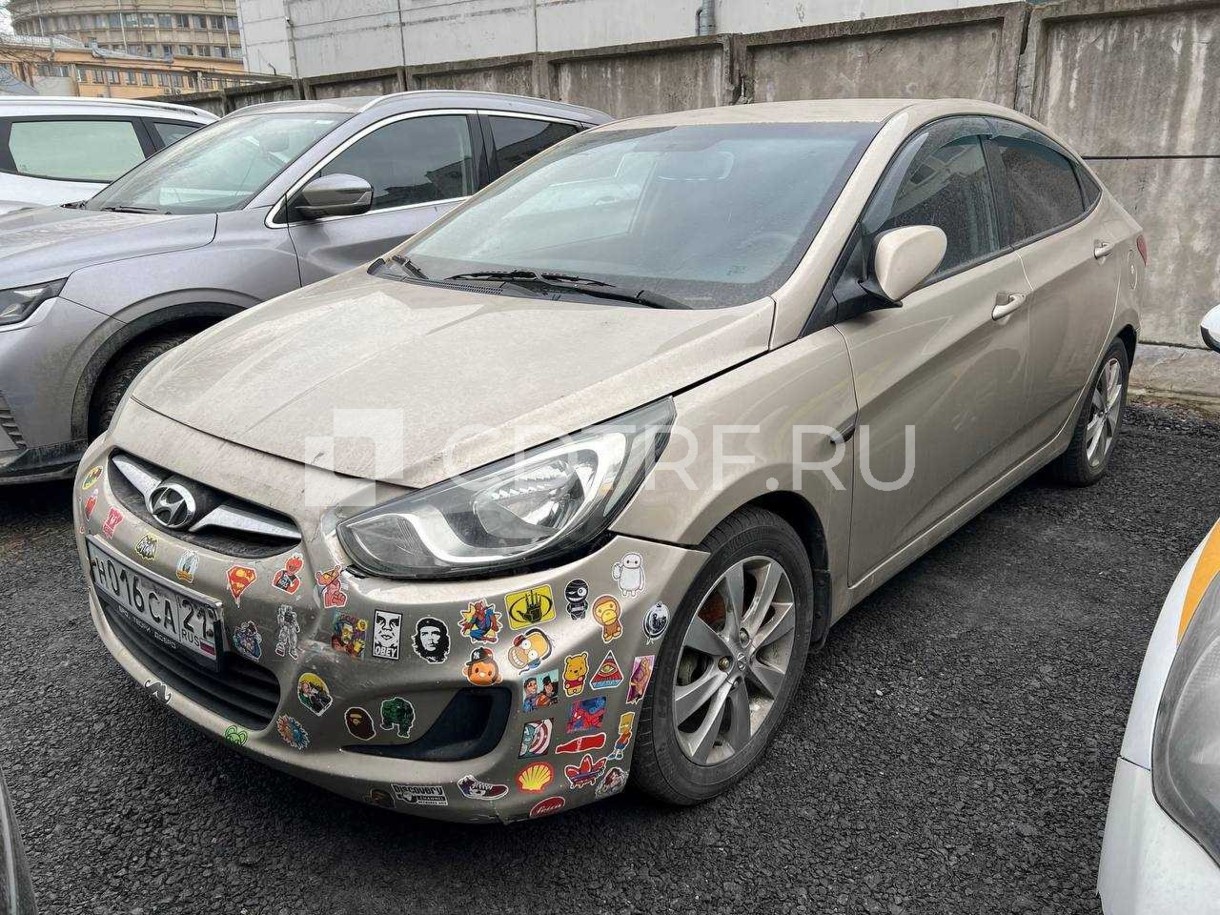 Автомобиль HYUNDAI SOLARIS, 2013 г.в.