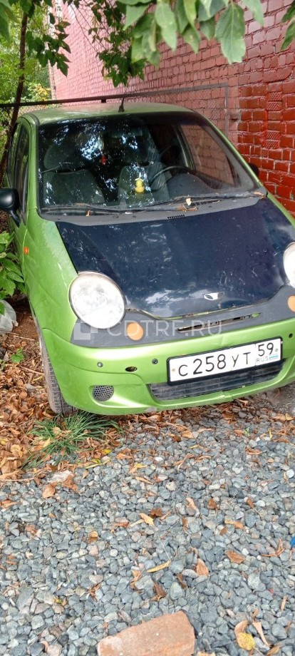 Транспортное средство Daewoo Matiz, 2007 г.в., VIN- XWB4A11BV7A099079