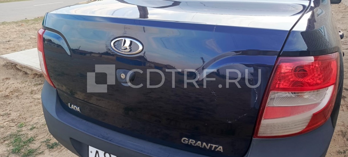 Автомобиль LADA GRANTA 219060, тип ТС – седан, 2013 г.в., цвет синий