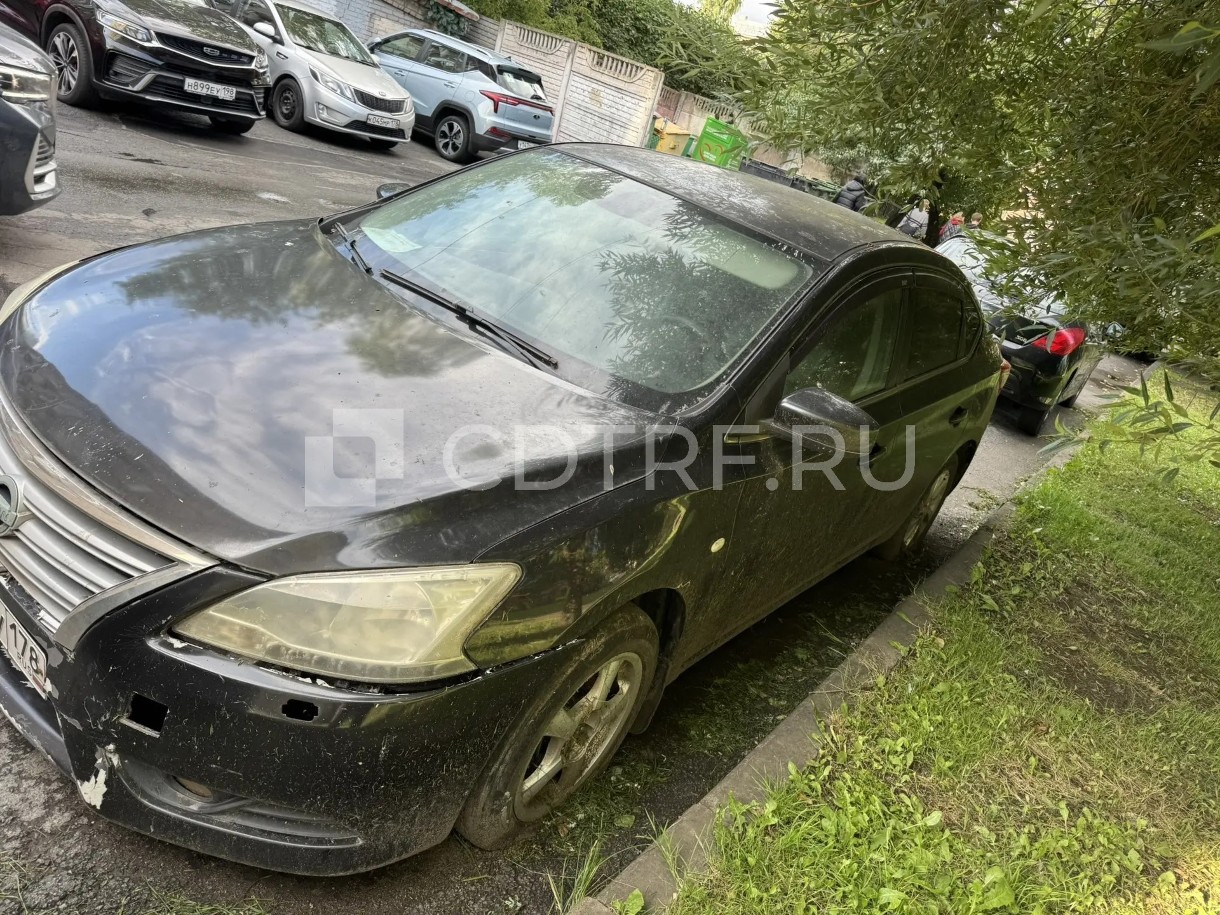 Легковой автомобиль Nissan Sentra, 2014 г., VIN: Z8NBEAB17518110803, цвет: Черный.