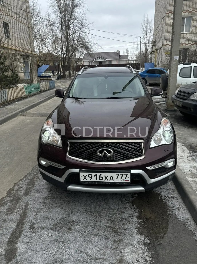 Автомобиль марки ИНФИНИТИ QX 50, 2016 года выпуска, VIN JN1JDRJ50U0101504