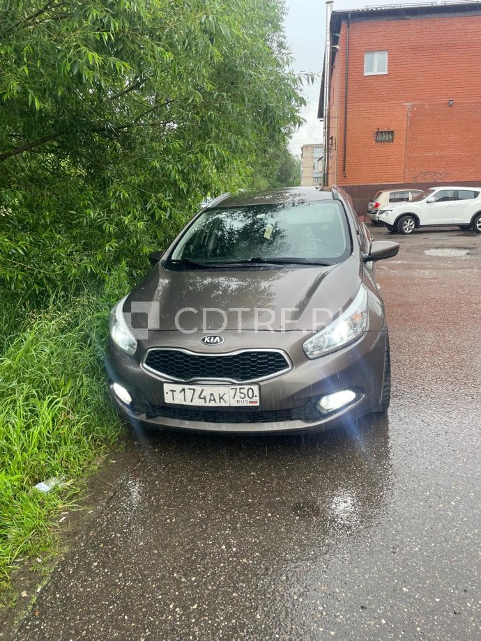 легковой автомобиль KIA CEED JD, 2014 г. в., VIN XWEHN812BF0013146, цвет коричневый