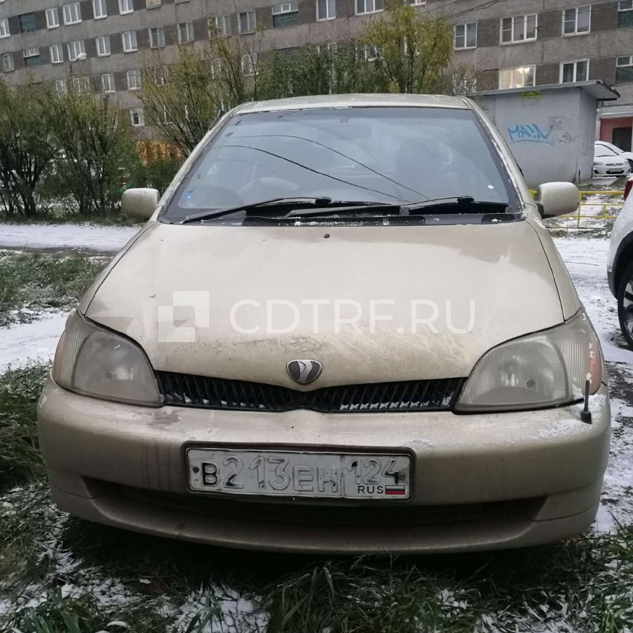 TOYOTA PLATZ, 2001 г/в, гос. номер: В213ЕН124, номер кузова: NCP12-0215277.