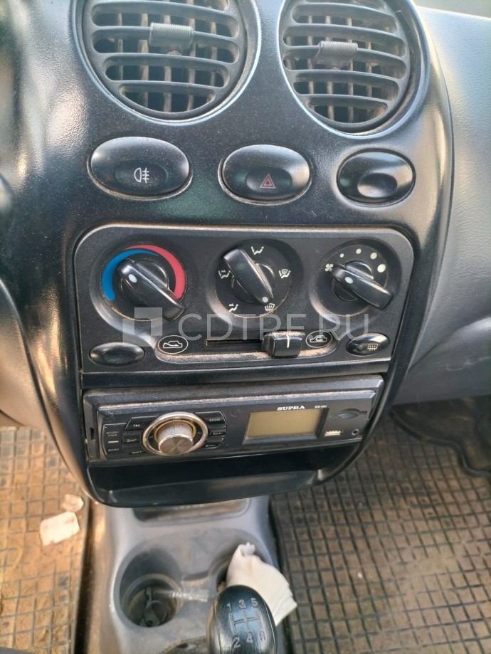 Автомобиль DAEWOO MATIZ, тип ТС – легковой, год выпуска – 2008, цвет – серый черный
