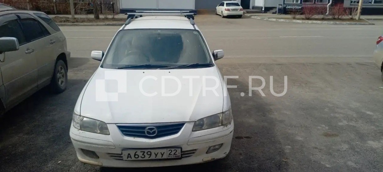 MAZDA CAPELLA, 2001 г.в., цвет: белый, номер кузова (кабины) GW8W-205568