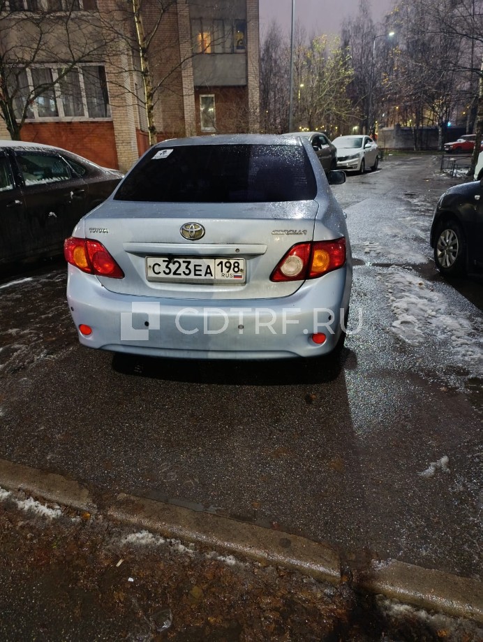 Автомобиль TOYOTA COROLLA 2006 г.в., грз С323ЕА198, vin JTNBV56E802007904, АКПП, 124 л.с.