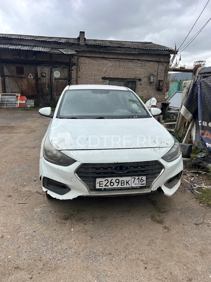 Публичное предложение (Султанов А.Ф.). Hyundai Solaris, 2019 г.в., VIN: Z94K241BBLR188586.
