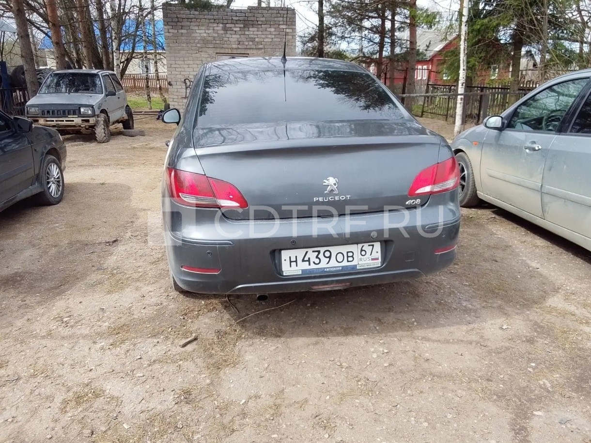 Автотранспортное средство Peugeot 408; 2016 год выпуска; номер двигателя 1OFC1LPSANFP...