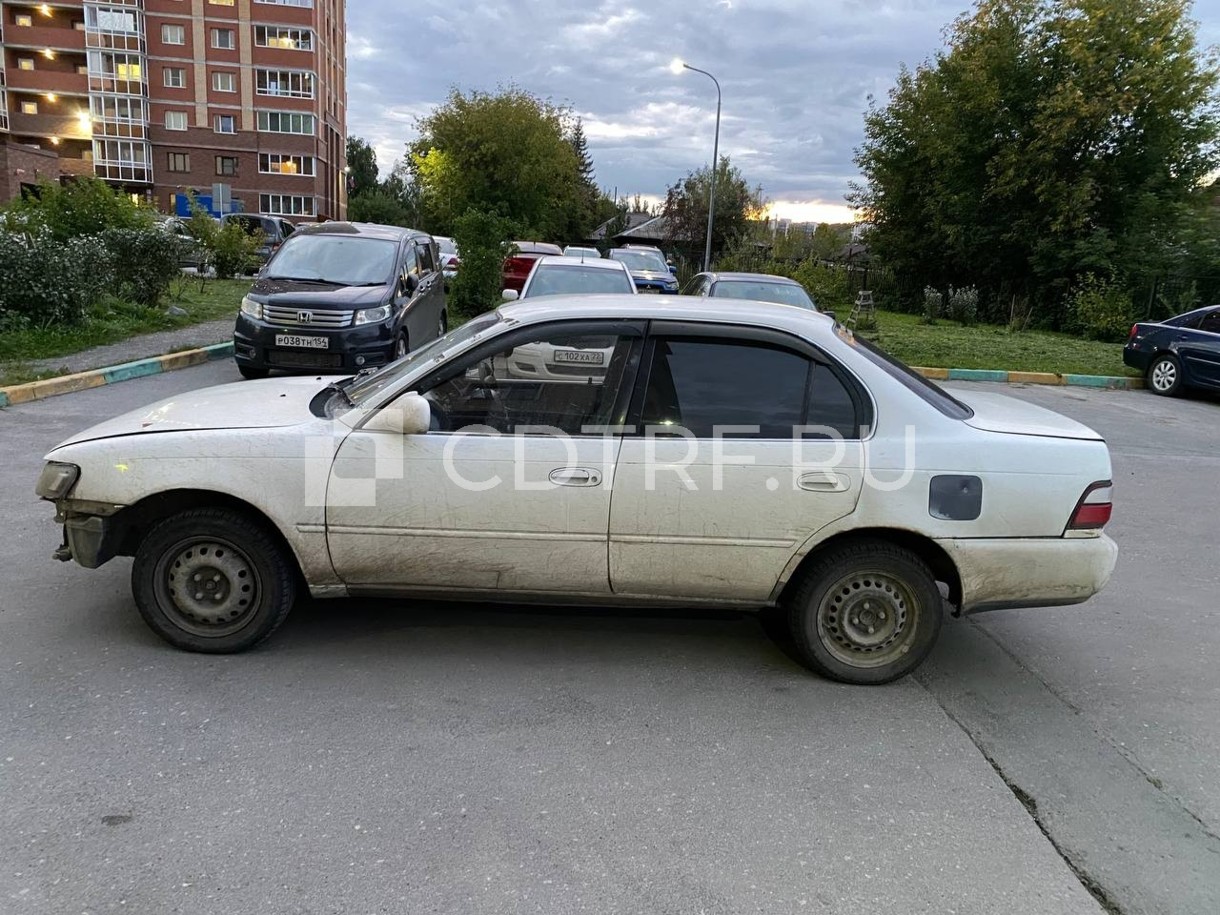 Продажа имущества Зайкова Д.А. - автомобиль TOYOTA COROLLA, 1995 года выпуска