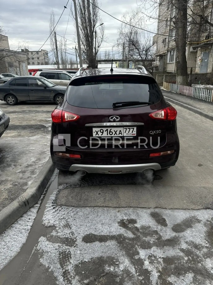 Автомобиль марки ИНФИНИТИ QX 50, 2016 года выпуска, VIN JN1JDRJ50U0101504