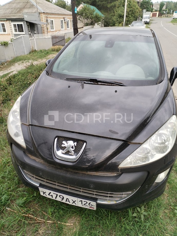 Легковой седан, Пежо 308, VIN: VF34C5FWF55127425, 2008 г.в.