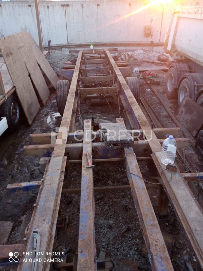 Полуприцеп KRONE SDP27, 2004 г.в., VIN WKESDP27041221890