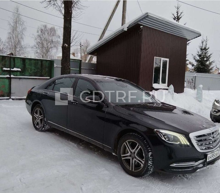 Автомобиль Мерседес-Бенц S 450 4MATIC, 2017 года, гос. № В495ОВ37