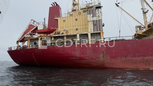 Морское судно рефрижератор, г. Владивосток