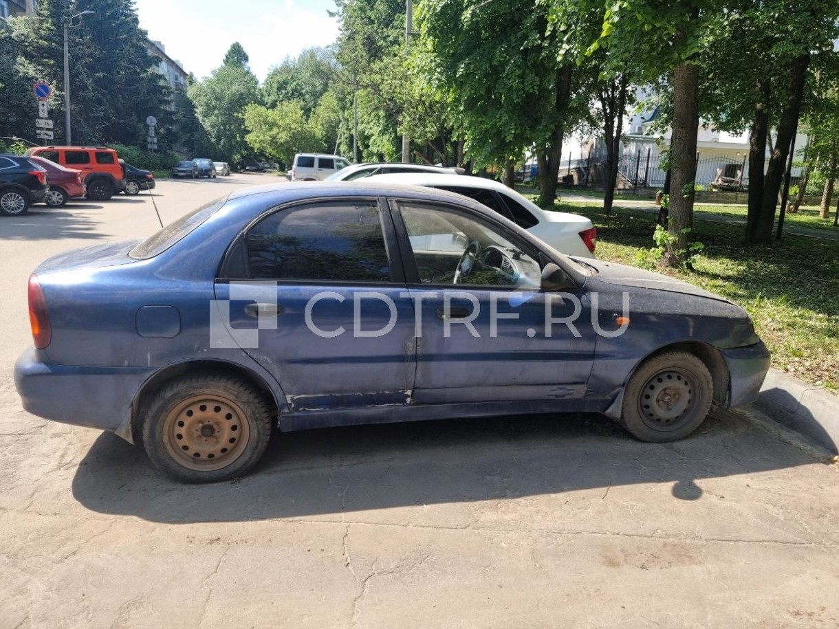 Легковой автомобиль, марка: Chevrolet Lanos, VIN: Y6DTF69YO80168566 2008 г., цвет: синий