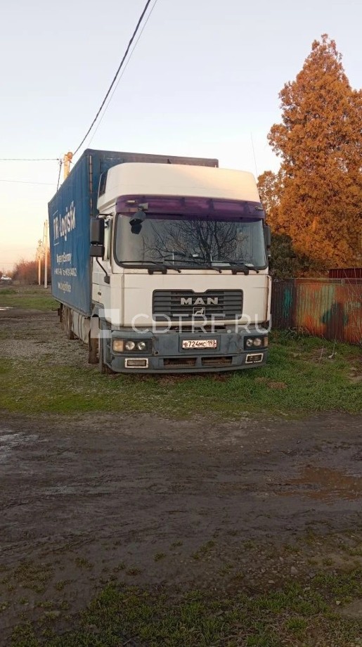 Торги должник Герасимов В.И. Лот № 1: Грузовой автомобиль MAN F SERIES, год выпуска: 2000