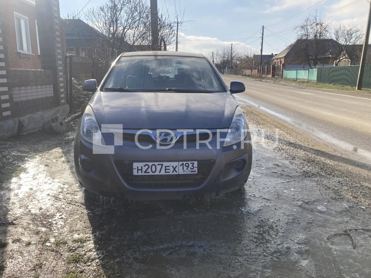 Транспортное средство – легковой автомобиль марка /модель – Hyundai i20