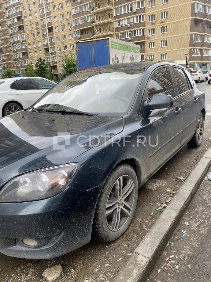 Легковой автомобиль, МАЗДА 3, 2005г.в., VIN JMZBK14Z261306116, цвет темно-зеленый