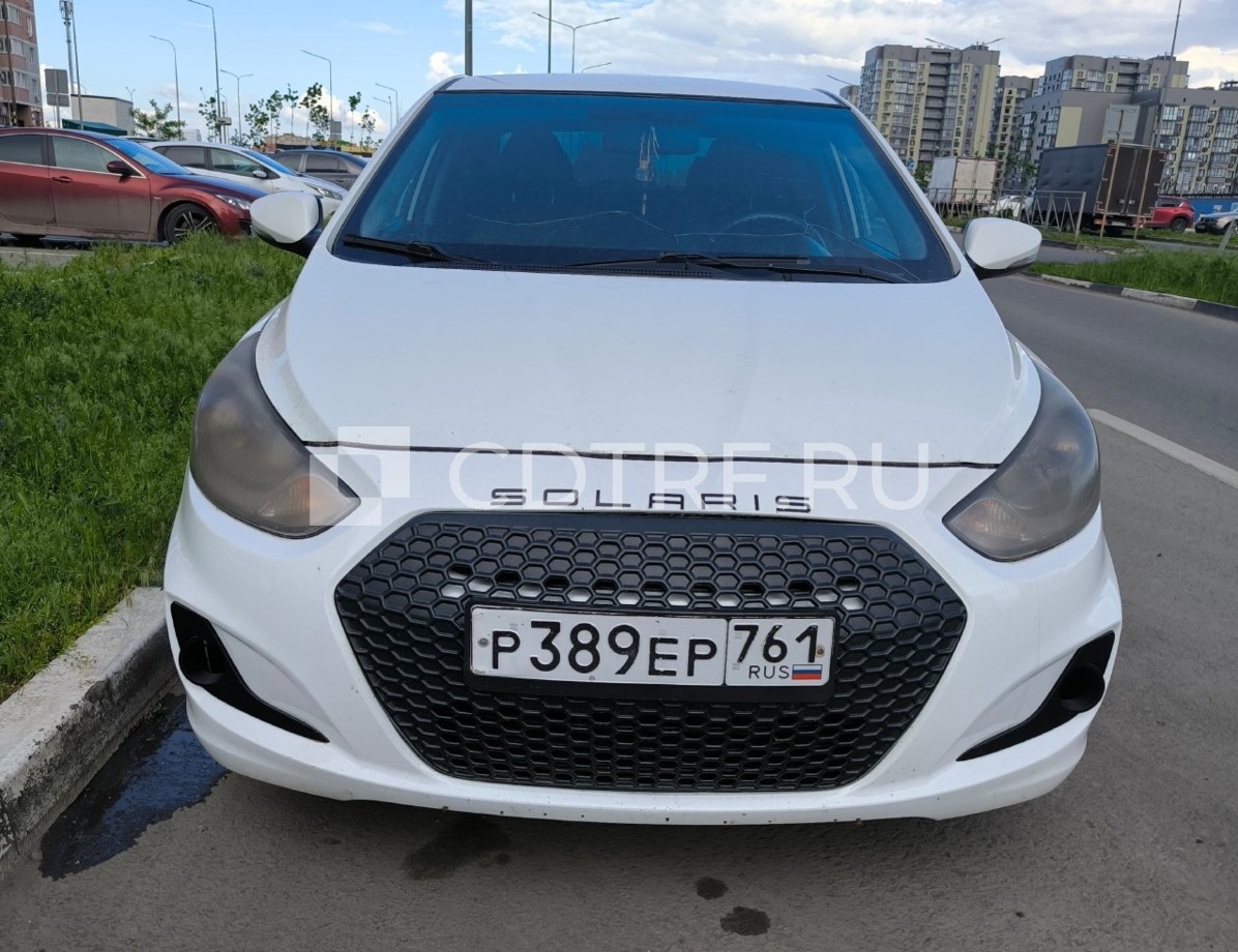 легковой автомобиль, Марка, модель ТС: HYUNDAI SOLARIS