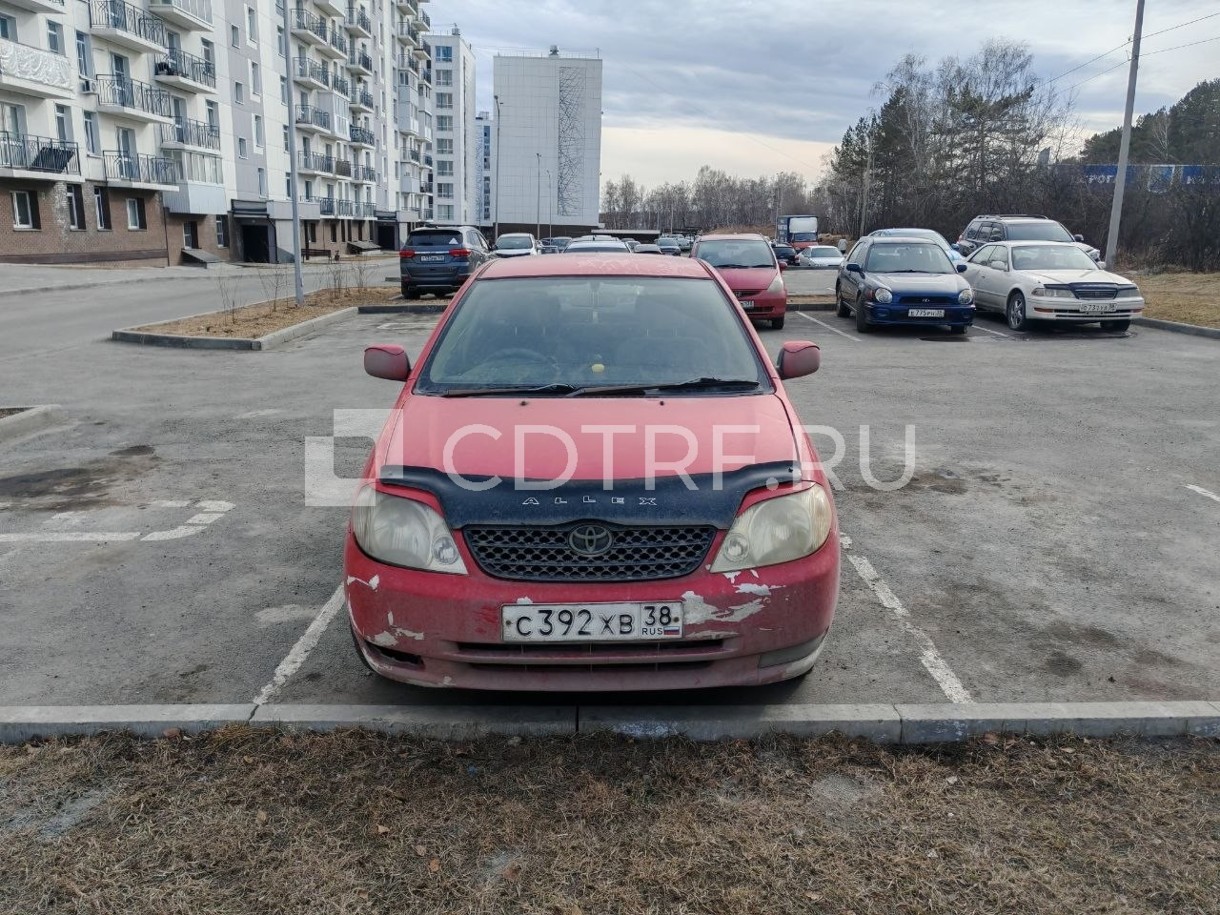 Легковой автомобиль, марка: ТОЙОТА, модель: АЛЛЕКС, год изготовления: 2001.