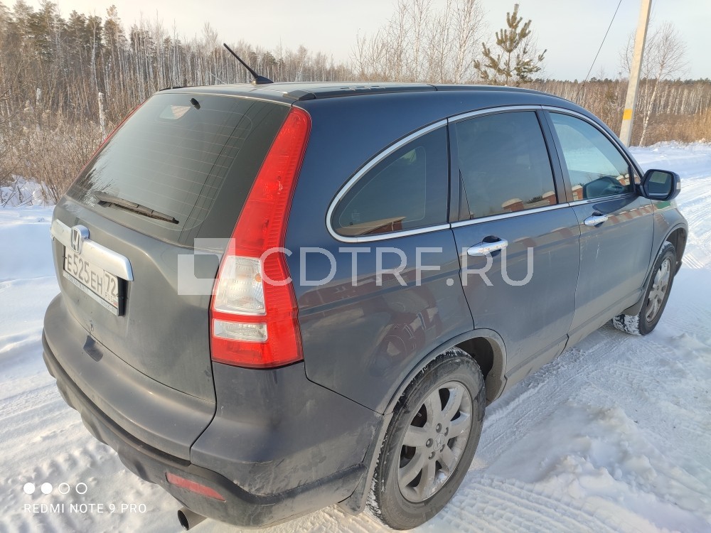 Легковой автомобиль, марка: HONDA , модель: CR-V, год изготовления: 2008, цвет: Т. СЕРЫЙ
