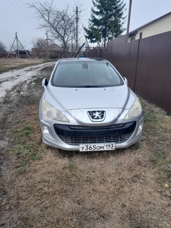 Автомобиль PEUGEOT модель 308 2009 г.в. VIN-номер VF34C5FWF9S217462. Залог ПАО Совкомбанк