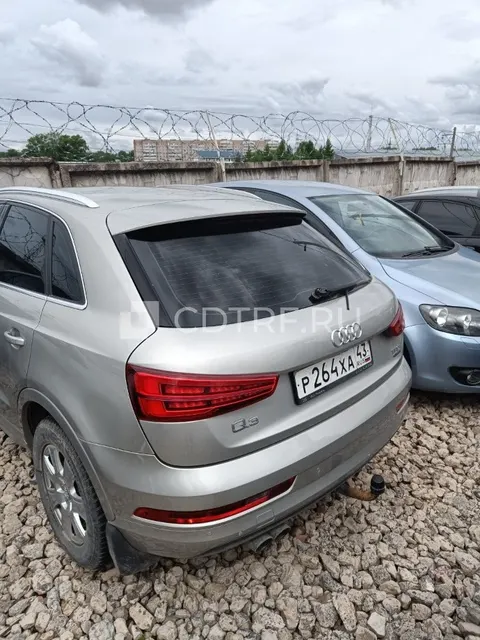 Легковой автомобиль: AUDI Q3, 180 л.с., VIN WAUZZZ8U7HR002812, гос. номер Р264ХА43, 2016г