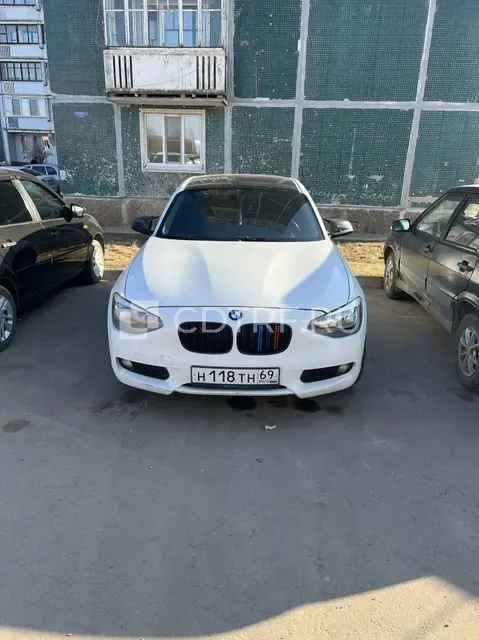 Модель автомобиля БМВ 116I; 2013 г.в. Казанцева Анастасия Игоревна