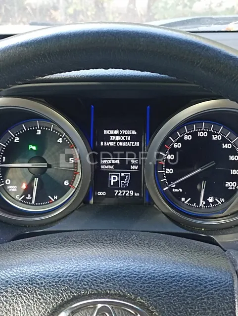 Легковой автомобиль, марки Toyota Land Cruiser 150 (PRADO), 2017 года выпуска, VIN: JTEBR3