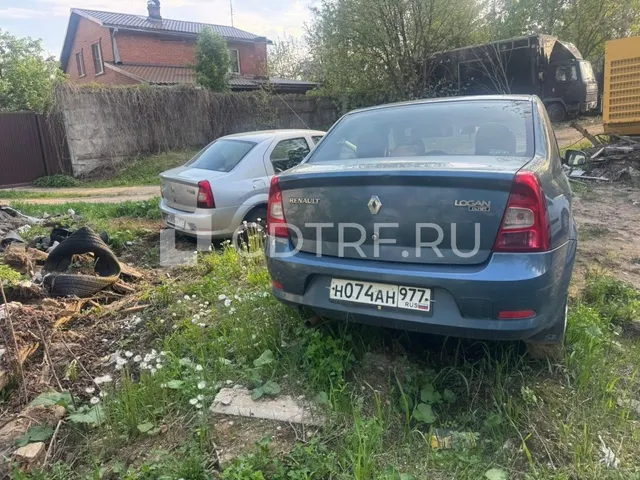 Лот №3 Автомобиль RENAULT Logan, VIN X7LLSRB2HCH555747, г.в. 2012, цвет: синий
