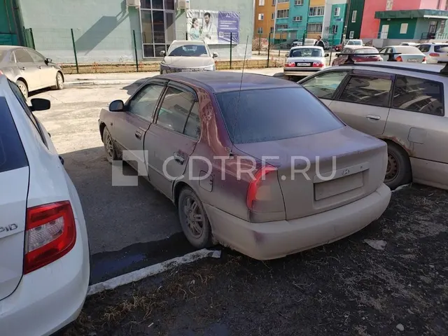 Транспортное средство HYUNDAI ACCENT, 2007 г.в., VIN X7MCF41GP7M131783, цвет красный.