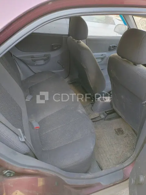Транспортное средство HYUNDAI ACCENT, 2007 г.в., VIN X7MCF41GP7M131783, цвет красный.