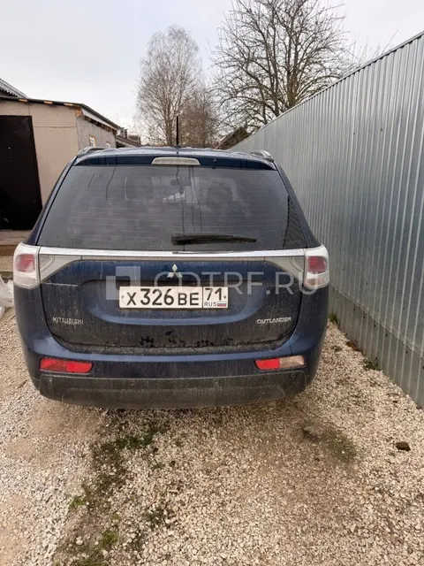 Транспортное средство: марка MITSUBISHI, модель OUTLANDER, год выпуска 2013