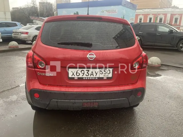 Nissan Qashqai, 2008 в залоге у АО "Тбанк"
