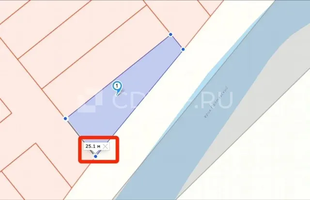 Земельный участок у воды не попадающий в зону затоплений или подтоплений!