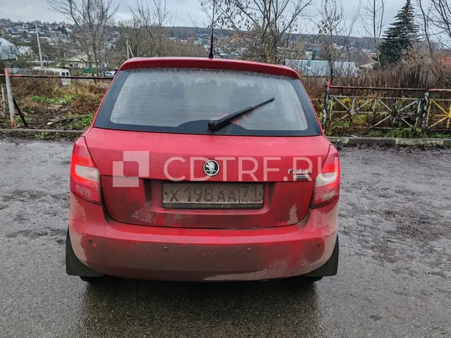 легковой автомобиль марка Skoda Fabia, год выпуска – 2008, гос.номер Х198АА71