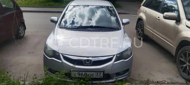Легковой автомобиль,марки HONDA,модели CIVIC, VIN:NLAFD7650AW030194, 2010 года...