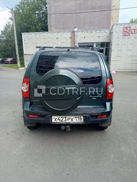 ШЕВРОЛЕ НИВА, 2016 г, vin X9L212300G0600387, цвет зеленый