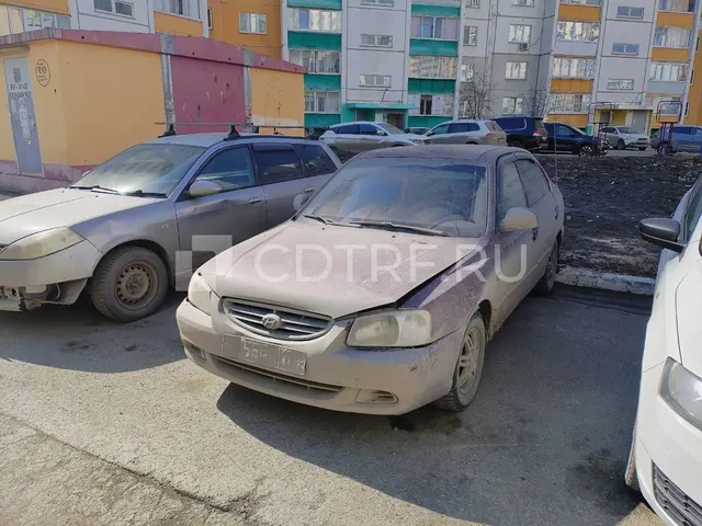 Транспортное средство HYUNDAI ACCENT, 2007 г.в., VIN X7MCF41GP7M131783, цвет красный.